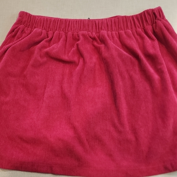 Vibrant Pink Mini Skirt - Picture 3 of 3